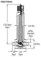 CPC-Cryolab CV9 Series Dimensions